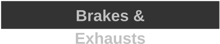Brakes & Exhausts